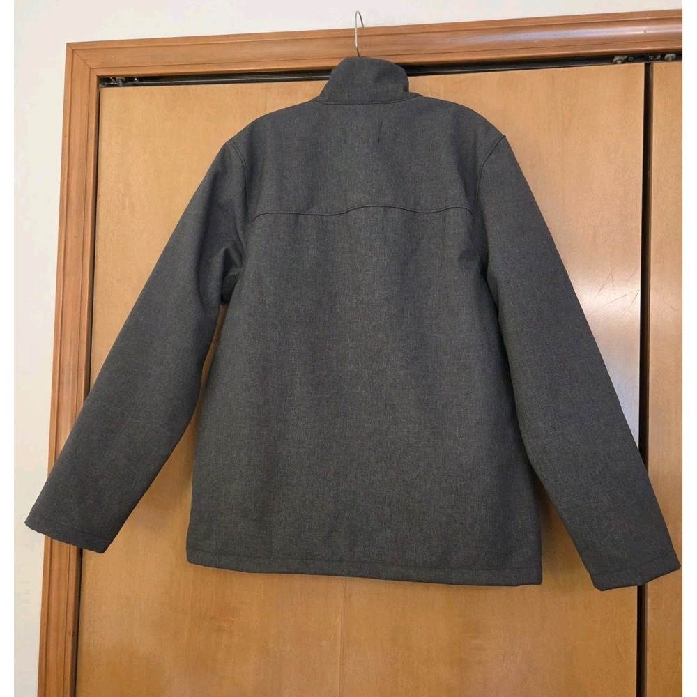 Quince Men's Softshell Fleece-Lined Full-Zip Jacket Heather Shady Sz M NEW! $160 - Picture 4 of 14